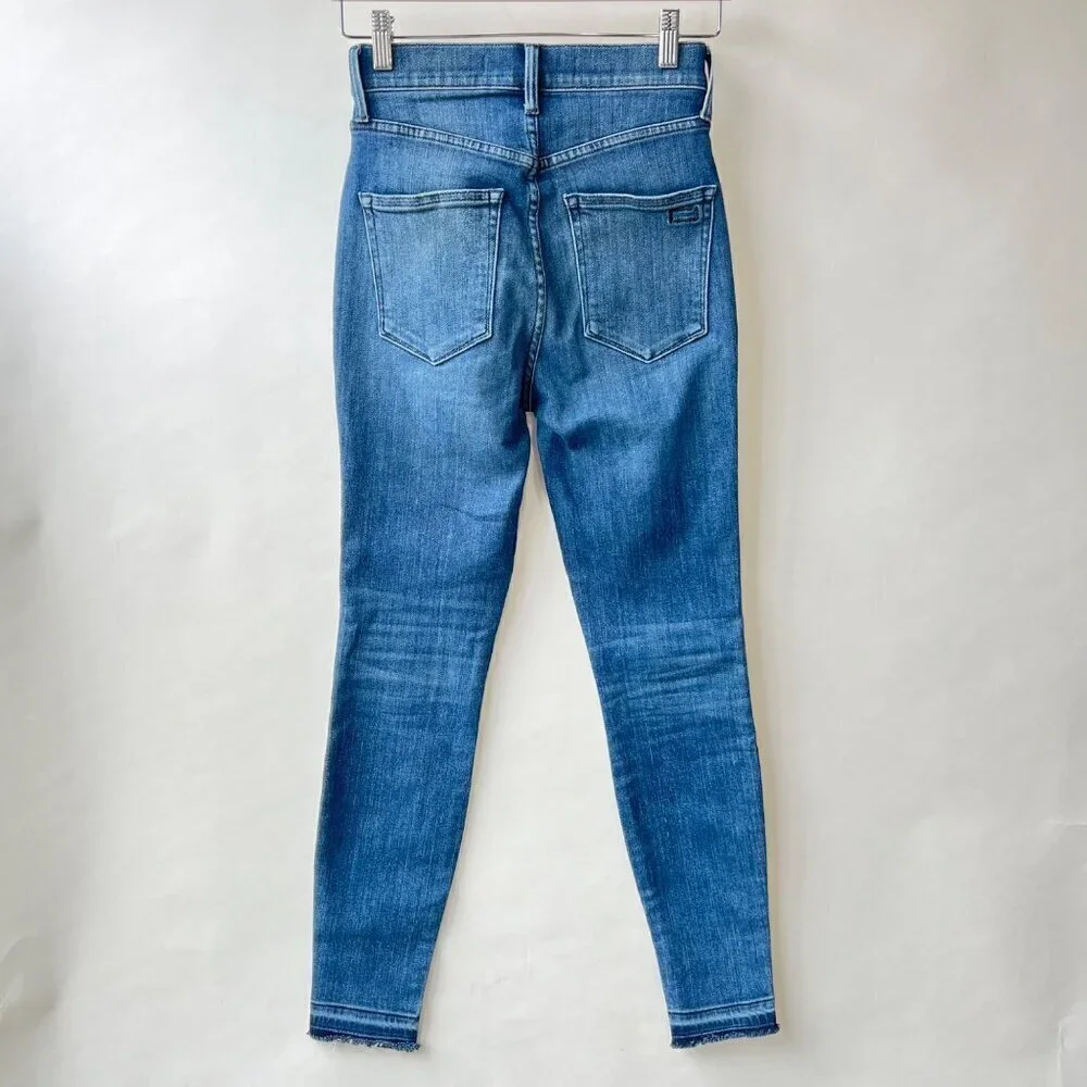 AYR the riser skinny jeans, medium wash blue, Size 26/28 L72